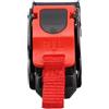 Hoppipola Cinturino sottogola con fibbia a sgancio rapido, per casco da moto, MTB, e-bike, monopattino, regolabile, 7 cm, nero