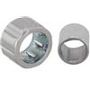 Marchfunny Manicotto a cuscinetto unidirezionale in metallo argentato per Kestrel Valiant per Eagle Ii Water Drop Wheel Kit di riparazione per mulinello da pesca resistente all'acqua dolce e all'acqua di mare