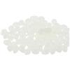 HYTROVE Perline Luminose da Pesca in Plastico Bianco Ovali 3x4mm 1000 Pezzi per Attrezzatura da Pesca e Ganci, visibilità Migliorata per Surf Fishing e Bottom Fishing