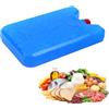 Generisch Contenitore di HDPE, riutilizzabile, 18,5 x 12 x 3,5 cm, blocco congelatore | pietra refrigerante per bevande, latte, carne, picnic, campeggio, borsa per il pranzo
