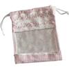 alloneslife Trousse per cosmetici a forma di fragola, per note musicali, borsa per il trucco con coulisse, da viaggio, tasca con coulisse, fragola, A, Bellezza di massa