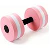 NbgrvB Aquatic Fitness - Manubri in schiuma per allenamenti in piscina, forniscono una delicata resistenza alle articolazioni per esercizi di nuoto, colore verde (rosa macaron)