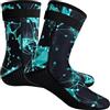 RNXRZANK Calzini in Neoprene da 3 Mm, Scarpine Antiscivolo per Bambini per Spiaggia, Sport Acquatici, Immersioni, Surf, Muta, Verde, XXL