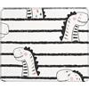 SMAZDFXX Tappetino per mouse rettangolare impermeabile con base in gomma antiscivolo e simpatici dinosauri in stile cartone animato, dimensioni 10 x 12 pollici.