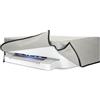 kwmobile Copertina Antipolvere Compatibile con HP Envy 6020e / Envy 6055e - Copri Stampante - Copertura Protettiva - Fodera in Grigio Chiaro