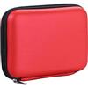 ulafbwur Custodia protettiva per hard disk esterno da 2,5 pollici, con USB, colore: rosso
