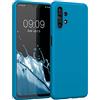 kwmobile Custodia Compatibile con Samsung Galaxy A13 4G Cover - Back Case per Smartphone in Silicone TPU - Protezione Gommata - blu indaco