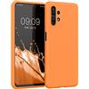 kwmobile Custodia Compatibile con Samsung Galaxy A13 4G Cover - Back Case per Smartphone in Silicone TPU - Protezione Gommata - arancia fruttata
