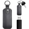 Generico Astuccio Per Flash Drive | Portachiavi USB in Pelle Sintetica Organizzatore - Borsetta Protettiva Portatile per Memory Stick per Scuola Casa Ufficio
