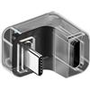 xiwai USB 4.0 Type-C digitale USB C maschio a femmina, adattatore di prolunga opposto a forma di U con angolo posteriore, USB 4.0, 40 Gbps, 140 W