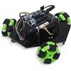 Freenove Omni Wheel Car Kit for Raspberry Pi Pico 1 2 W (Not Included), 3-wheel and 4-wheel Forms, Accelerometer Module, Compass Module, Ultrasonic Distance Sensor