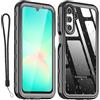 AICase Custodia impermeabile per Samsung Galaxy A26 5G resistente alla neve, alla polvere e agli urti, certificata IP68, protezione integrale, impermeabile, per Samsung Galaxy A26 5G