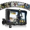PARKVISION Kit specchietto per bicicletta da 10,9 cm, telecamera posteriore 1080p con registrazione in loop e obiettivo grandangolare, batteria da 8000 mAh, adatta per biciclette elettriche/mountain