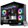 Tiburcc Gaming PC doppia camera 3xFan R5 7500F 32GB RAM 1TB NVMe WIFI Bluetooth (Rtx 5060Ti 8GB)