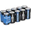 ANSMANN CR2 3V Batteria al litio - Confezione da 10 batterie CR2 adatte per elettrodomestici, dispositivi di misurazione e altro - batteria usa e getta