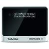 TechniSat DIGITRADIO 10 - Adattatore radio digitale DAB+ (display OLED, Bluetooth, telecomando, sveglia, ideale per l'aggiornamento di impianti Hi-Fi esistenti) nero/argento