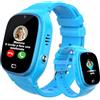 POKUJNFY Smartwatch Bambini GPS Telefonate Chat Contatti SOS Giochi IP68 Impermeabile Sveglia Modalità Classe Digitale Orologio Smartwatch Bambini Bambino Bambina Compleanno Regalo