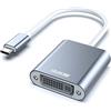 BENFEI adattatore da USB C a DVI, Adattatore USB Tipo C a DVI-D [Compatibile Thunderbolt 3/4] convertitore per iPhone 15 Pro/Max MacBook Pro/Air 2023 iPad Pro iMac S23 XPS 17 e altro