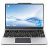 Breloom PC Portatile 14 Pollici, 8GB RAM 256GB SSD, Win 11 Pro Laptop, Processore AMD A9 fino a 3,2GHz, Display IPS, WiFi 5, Notebook per Studenti, Ufficio e Casa