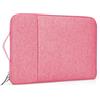 NAILAO Custodia Borsa 14 Pollici Custodia per Laptop Impermeabile Antiurto Caso Protettiva Trasporto con Tasca Accessoria, Rosa
