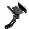 JT2D GUODIBAIHUO Supporto per Telefono Cellulare Supporto per Telefono Cellulare con Specchietto Retrovisore per Manubrio Moto, per Piaggio Vespa GTS GTV 50 150 250 300 300ie 2024(Mirror Type Black)