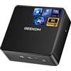 GEEKOM IT15 [il Mini PC AI più potente con Intel Ultra 9 285H (15ª generazione) 99 TOPs | 32GB DDR5,1TB SSD | GPU Arc 140T | WiFi 7 | 8K, Windows 11 Pro | Editing video,Programmazione e Multitasking