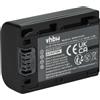 vhbw batteria compatibile con Sony DCR-SX65E, DCR-SX65, DCR-SX63E, DCR-SX73E videocamera camcorder (600mAh, 7,2V, Li-Ion) con infochip