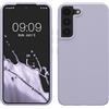 kwmobile Cover per Samsung Galaxy S22 Custodia - Back Case per Smartphone in Silicone TPU - Protezione Gommata - lavanda pastello