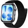 PinnWaa Cinturino Sport Loop in Nylon Compatibile con Huawei Watch Fit 5 Pro/5/4 Pro/4/Fit 3, Morbido Traspirante con Chiusura a Strappo per Uomo Donna per Watch Fit 5 Pro/5/4 Pro/4/Fit 3 - Nero