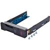 RGBS 3,5 LFF SAS SATA HDD Tray Caddy for HP 651314 - 001 651320 - 001 slitta Proliant Gen8 G8 G9 DL160 GEN9 DL560 DL385 ML350E ML310E SL250S DL380P DL388 DL360 DL360P Series con 4 viti di montaggio