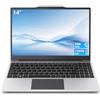 Breloom PC Portatile 14 Pollici, 8GB RAM 128GB SSD, Win 11 Pro Laptop, Processore AMD A9 fino a 3,2GHz, Display IPS, WiFi 5, Notebook per Studenti, Ufficio e Casa