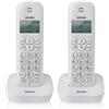 Brondi Chi Parla Brondi Gala Twin Telefono Cordless, Bianco