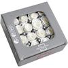 Verde stabilizzato Box 4x4 Rose Stabilizzate Made in Italy - Disponibile in Diversi Colori - 16 Rose Eterne Fiori Stabilizzati - Elegante Bouquet di Fiori Veri | Idea Regalo e Decorazioni (16 Mini Bianche)