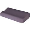 Theonoi federa copertura rivestimento per cuscino- cervicale/sanitario in cotone, per misure da 35 x 60 a 45 x 75 cm (grigio scuro 104)