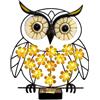 Generico Applique a Muro a Farfalla Solare - Decorazione da Parete Solare per Esterni | Lucí a Farfalla in Metallo Impermeabili | Luce LED per Recinzione da Giardino, Dal Tramonto all'Alba, IP65