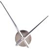 Lommer Metallo Silenzioso Kit Meccanismo Orologio da Parete Lancette Lunghe Meccanismo Orologio da Muro Grande per Orologio da Parete DIY (Argento)