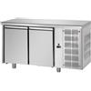 TAVOLO REFRIGERATO GN 1/1 A TEMPERATURA NORMALE CON 2 PORTE E PIANO DI LAVORO