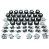 Lego City - Ruota, Pneumatico e axle-Set Grey - 72 Pezzi. Consegna Come Illustrato in Blister-Pack.