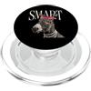 Smart Donkey Heart Glasses Funny Animal Smart Donkey Heart Occhiali da sole Funny Animal Meme PopSockets PopGrip per MagSafe