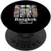 Thai Travel Enthusiast Gear Viaggiatore Bangkok Thailandia Sud-Est asiatico Explorer PopSockets PopGrip Adesivo