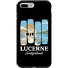 Lucerne Alpine Travel Souvenirs Custodia per iPhone 7 Plus/8 Plus Viaggiatore Lucerna Svizzera Alpi Souvenir