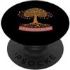 Mabon Blessings Paganism Fall Autumn Equ Autunno Equinozio Benedizioni Mabon Ruota Dell'anno Pagano PopSockets PopGrip Adesivo