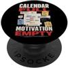 Chronovibe Studio Calendario Pieno Motivazione Vuota Divertente Ufficio PopSockets PopGrip Adesivo
