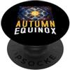 Mabon Blessings Paganism Fall Autumn Equ Equinozio d'autunno Mabon Equinozio d'autunno pagano PopSockets PopGrip Adesivo