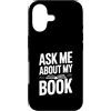 Fraxoweb Custodia per iPhone 17 Chiedimi del mio libro
