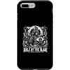 Samurai Shogun Warrior Ancient Japan Leg Custodia per iPhone 7 Plus/8 Plus Regola con la lama Il trono giapponese comanda samurai
