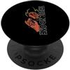 NextLevel Merch Trust no one, non fidatevi di nessuno del diavolo con rosa PopSockets PopGrip Adesivo