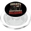 Ironwill Atelier Squats E Decisioni Discutibili Fitness PopSockets PopGrip per MagSafe