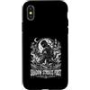 Ninja Shadow Assassin Samurai Warrior Cl Custodia per iPhone X/XS Shadow Strikes First Silence ha un Blade Ninja