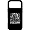 Samurai Shogun Warrior Ancient Japan Leg Custodia per iPhone 17 Pro Max Regola con la lama Il trono giapponese comanda samurai